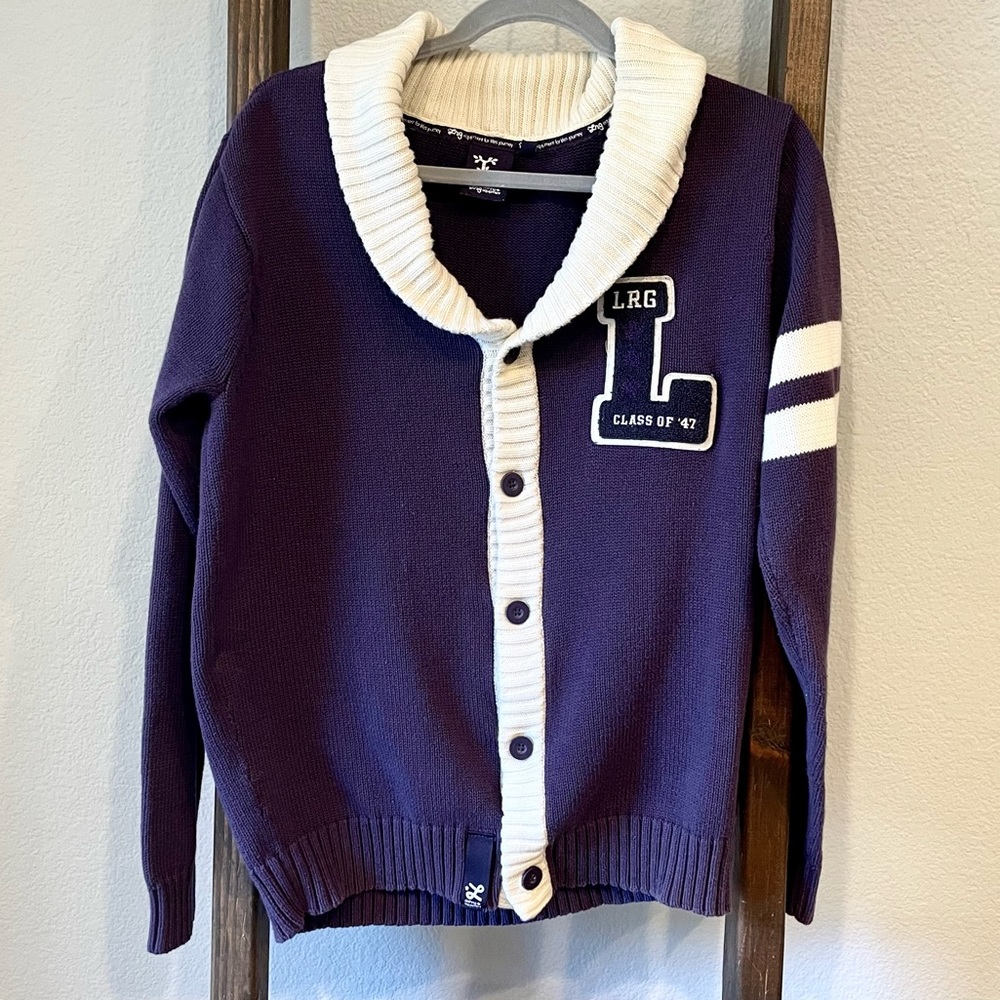 LRG Varsity Letter Cardigan